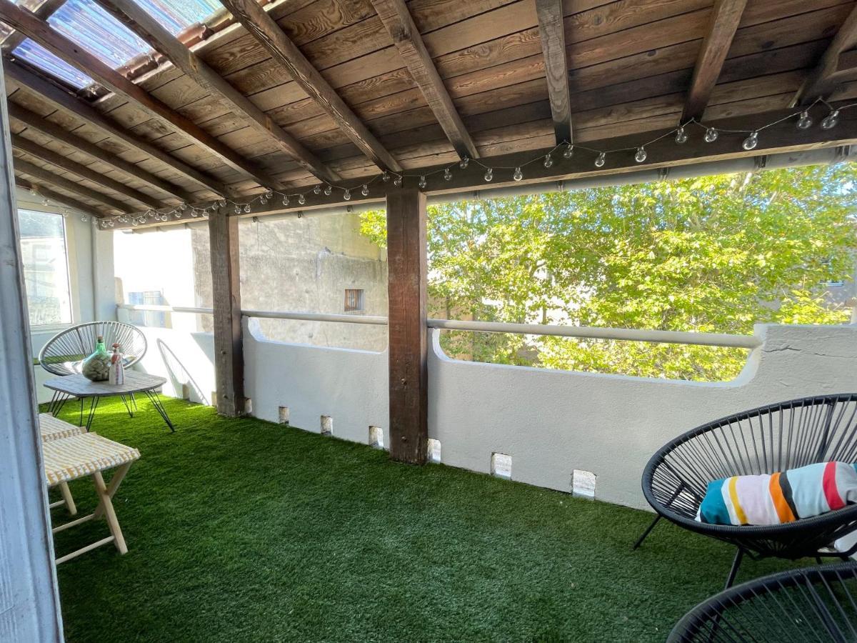 Maison Petit Arago Avec Roof Terrace Et Parking Prive Carcassonne Exterior photo